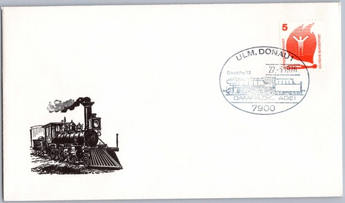 Brief sst sonderstempel ulm - sonderstempel,