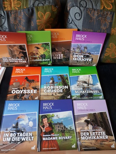 10x brockhaus literaturcomics - 10x,