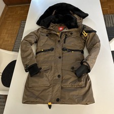 Wellensteyn S Daunenmantel Jacke Parka Lady Khaki gelb Neu 
