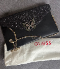 Guess Clutch mit Glitzer