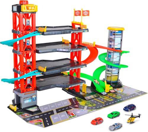 Dickie toys parkhaus - dickie, ebenen