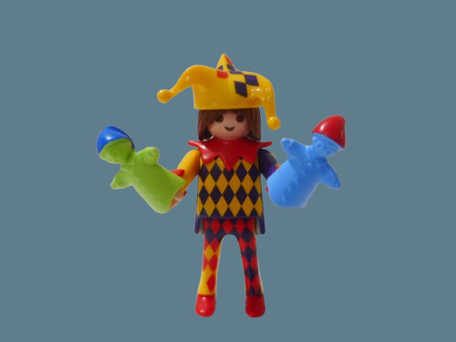 Playmobil harlekin hofnarr - playmobil,