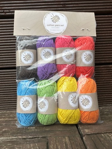 Wolle 8er set cotton - wolle, im