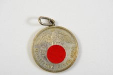 Q07L13- Silber Münz-Anhänger 3. Reich 2 Mark 1939