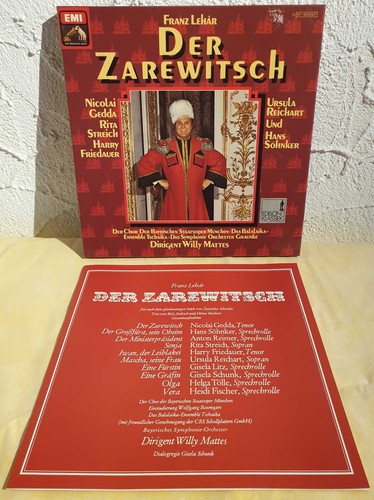 Franz lehar der zarewitsch - -,