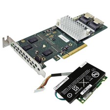 Fujitsu D2616-A12 GS 4 6Gb/s PCIe x8 Dual-Port SAS RAID-Controller + iBBU LP