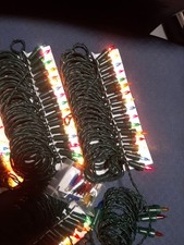 Mini Aussenlichterkette 80 Teilig Mit Ersatzlampen und TRAFO