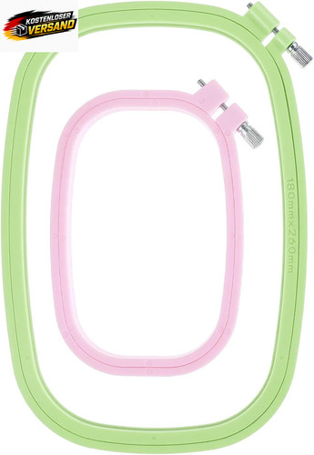 Stickrahmen set teile eckig - set, 2
