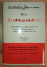Hopt, HGB | 44. Aufl. 2025 |