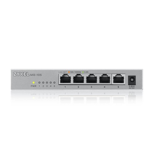 Zyxel 105 unmanaged 5g - unmanaged, 2.5g