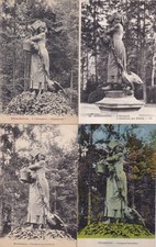 Konvolut 4 alte Ansichtskarten