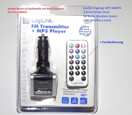 Logilink karte mp3 mp4 - sd,
