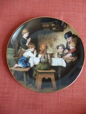 "Das Tischgebet" von Defregger, Sammelteller aus limitierter Auflage!