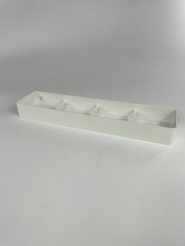 IKEA "ENUDDEN" Hakenleiste Handtuchhalter mit 3 Knöpfen - weiß