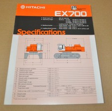 Hitachi EX700 Excavator
