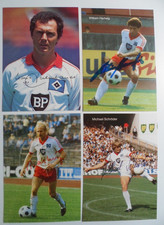 4 x Hamburger SV  HSV  original signiert alte Autogrammkarten BP Bundesliga (63)