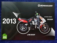 Kreidler Prospekt 2013 Galactica Florett Flory Vabene Hiker Insignio Supermoto