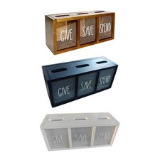 Holzschweinchen  Bank Sparkasten Schlafzimmer Tisch Herzstück Erwachsene