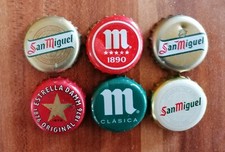 Kronkorken Sammlung Spanien Top Bierkappe Crown Cap San Miguel Mahou Estrella 