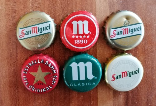 Kronkorken sammlung spanien - kronkorken,