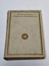 E1-AC Simplicius Simplicissimus Roman des dreisigjährigen Krieges Grimmelshausen