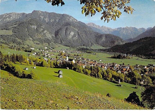 Hindelang panorama alpen - hindelang,