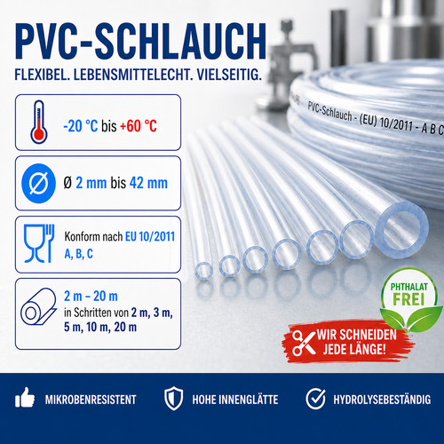 Pvc schlauch aquariumschlauch - pvc-schlauch,
