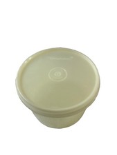 TUPPERWARE #263-7 CLEAR YELLOW