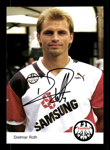 Dietmar roth autogrammkarte - dietmar,