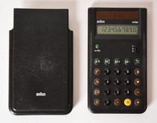 BRAUN Solar-Taschenrechner ETS
