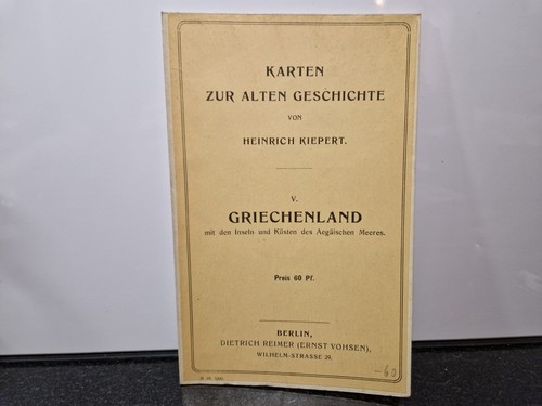Alte karte griechenland - alte,