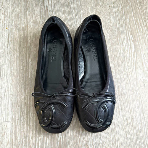 Chanel cambon ballerinas - chanel,