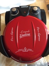 G3 Ferrari Delizia 1200W Pizzamaker - Rot/Schwarz