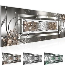 Wandbilder Set Abstrakt Moderne Bilder XXL Wohnzimmer  Diamant