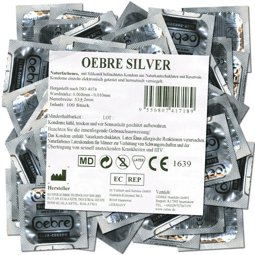 Oebre silver club kondome - club,
