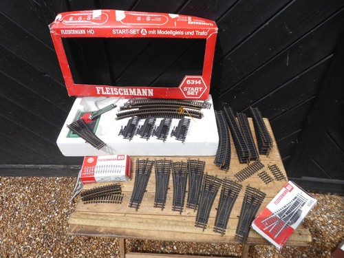 Fleischmann spur gleis 4x - fleischmann,