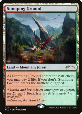 Magic mtg stomping - mtg, ground