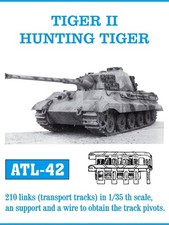 Tiger II Hunting Tiger, Transport Track - Friul Ketten / 1:35 - ATL-042