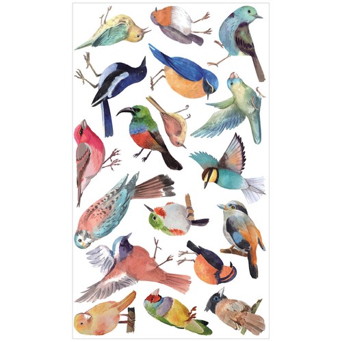 Vogelaufkleber