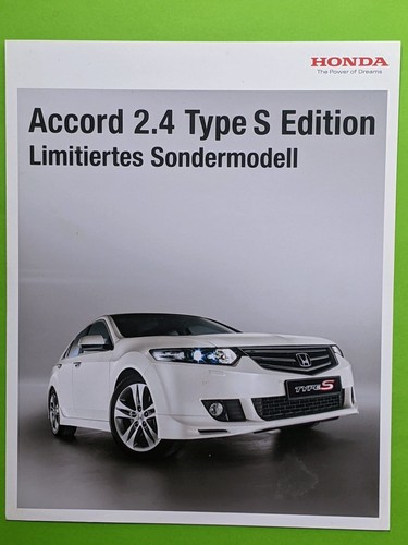 Honda accord type s - accord, 2.4