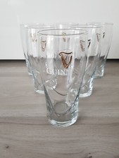 6x Guinness Bier Glas 0,5 l