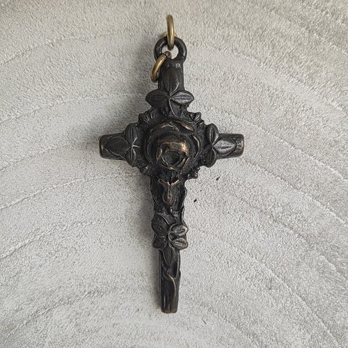 Antikes bronze kreuz - antikes, anhänger