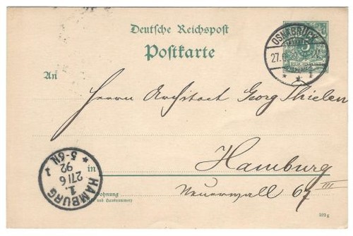 Deutsches reich 1891 - deutsches, p30