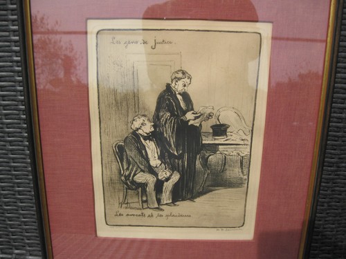 Honore daumier radierung - daumier,,