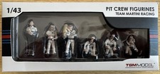 TSM Model Miniatures Pit Crew Figurines Team Martini Racing (Set of 6) 1:43
