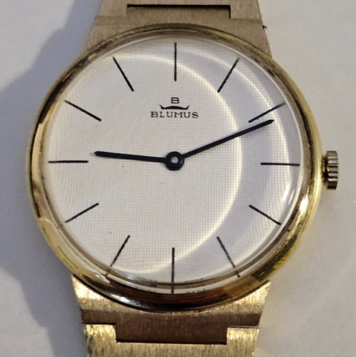 Vintage herrenuhr blumus - vintage, "blumus"