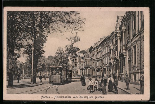 Aachen ansichtskarte - aachen,,