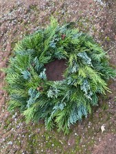 Adventkranz, Adventskranz, Türkranz, Weihnachten, Weihnachtsdeko