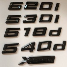 Für BMW 520i 530i 518d 540d XDrive Schriftzug Embleme Aufkleber Logo Badge Auto