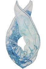 Roeckl Schal Damen Tuch Strickschal Loop Seide Hellblau #wplfa80